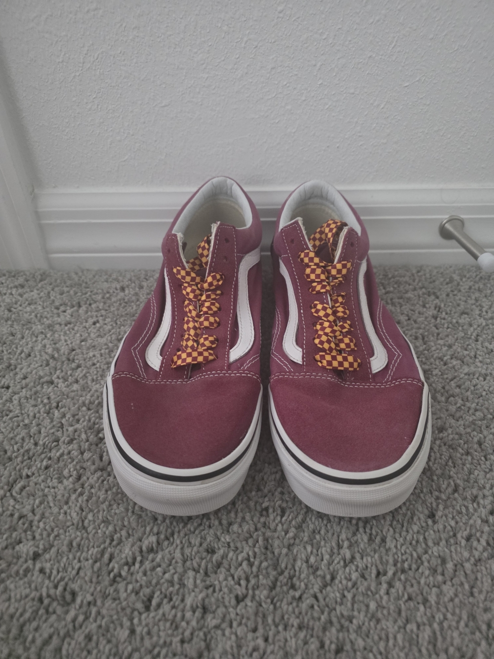 Vans Old Skool Size 9W 7.5M Port Royale Suede Sneakers
